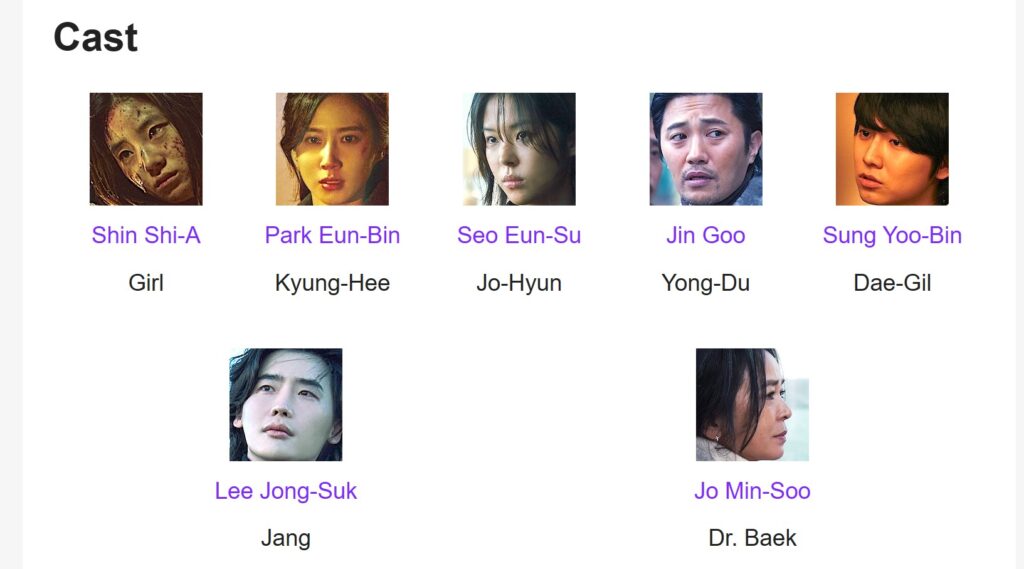 Main Casts of The Witch Part 2: The Other One