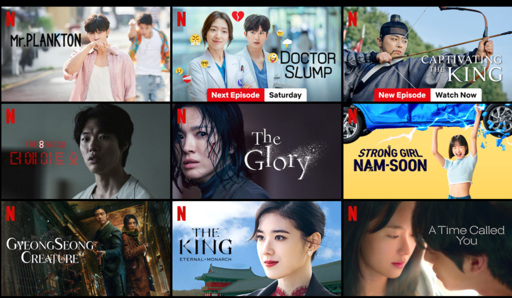 Netflix korean dramas and korean movies 