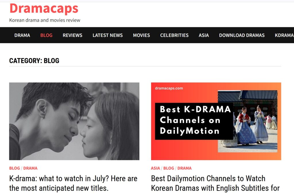 Korean drama reviews and blog